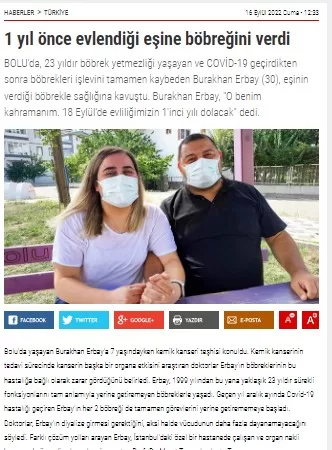 He gave his kidney to his wife, whom he married 1 year ago 1 Booking For Health 1 year ago he gave his kidney to his wife