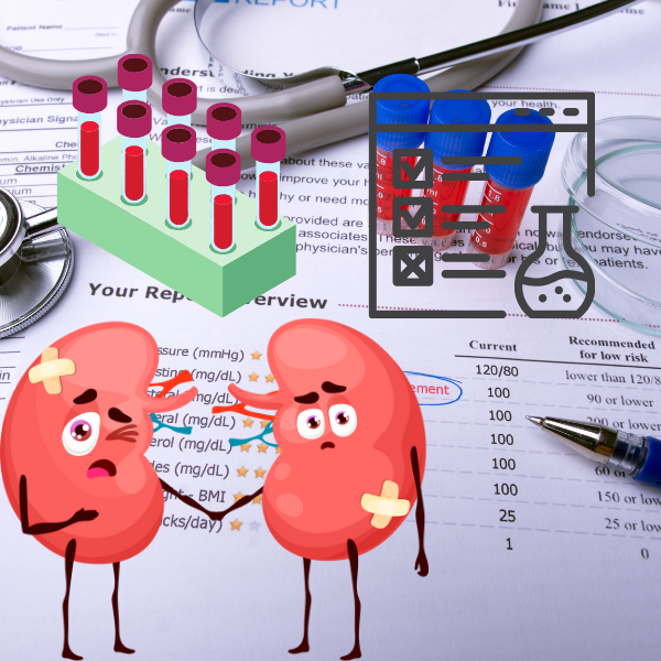 Kidney Function Test blood tube