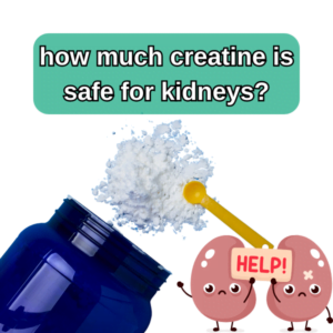 how much creatine to safe for kidneys